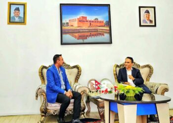 गभर्नर डा. पौडेलसँग नाडा अध्यक्ष चौधरीको भेटवार्ता : मौद्रिक नीतिमा अटोमोबाइल क्षेत्रका समस्या समाधानका लागि पाँच बुँदे सुझाव