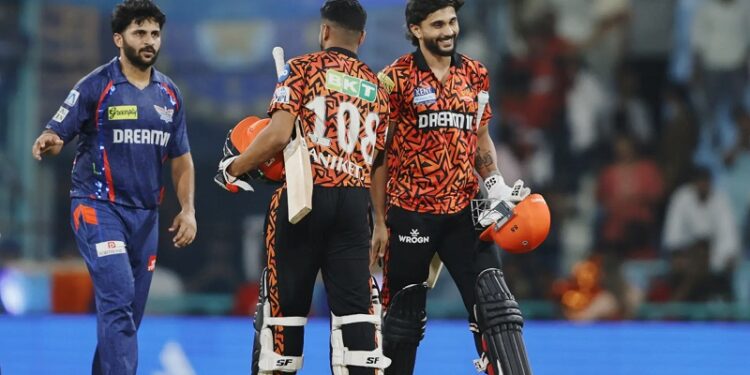 हैदराबादसँग ६ विकेटले पराजित हुँदै लखनउ आईपीएल क्रिकेटको प्लेअफबाट बाहिरियो