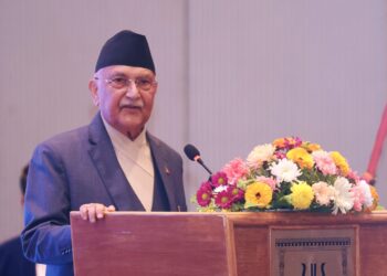 काठमाडौँ जेठ १५ गते एमालेको नियन्त्रणमा हुनुपर्छ : अध्यक्ष ओली