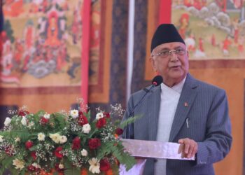 प्रधानमन्त्री ओलीले भने– हामीले कुरा गरेपछि भारत र पाकिस्तानबीच हात हालाहाल रोकियो