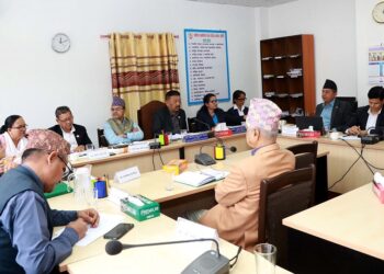 मनसुनअघि विपद् जोखिम न्यूनीकरणका लागि सरकारलाई संसदीय समितिको निर्देशन