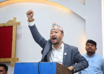 एमाले युवा संघको अध्यक्षमा क्षितिज थेबे निर्वाचित, पदाधिकारीमा पनि उनकै प्यानल विजयी