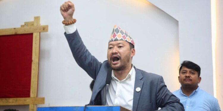 एमाले युवा संघको अध्यक्षमा क्षितिज थेबे निर्वाचित, पदाधिकारीमा पनि उनकै प्यानल विजयी