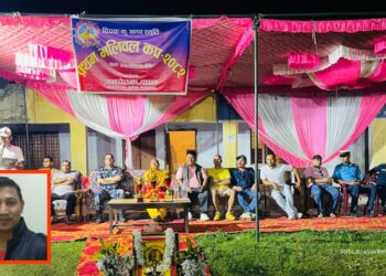 भीमदत्त ११ मा डी.के. स्मृति वडा स्तरीय डे-नाइट भलिबल प्रतियोगिता शुरू