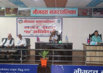 छोरी–बुहारीलाई उच्च शिक्षा छात्रवृत्ति सहित भीमदत्त नगरको १ अर्ब ९३ करोड बढीको बजेट पारित