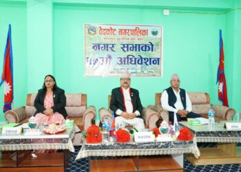 कञ्चनपुरको वेदकोट नगरपालिकाले ल्यायो ९८ करोड ६५ लाख बजेट