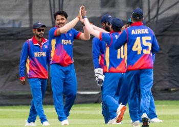 करण केसीको ऐतिहासिक अर्धशतकमा नेपालको कीर्तिमानी जित