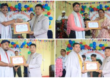 नेपाल राष्ट्रिय समाज कल्याण संघ (एनएनएसडब्ल्यूए) सहित अन्य साझेदार संस्था सम्मानित