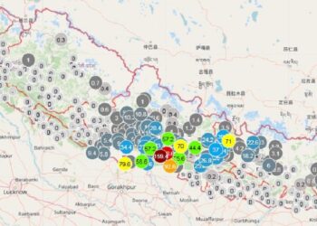 नवलपरासी, रुपन्देही र चितवनसहित आसपासका क्षेत्रमा ठूलो वर्षा : नदी तथा खोला क्षेत्रमा सर्तकता अपनाउन आग्रह