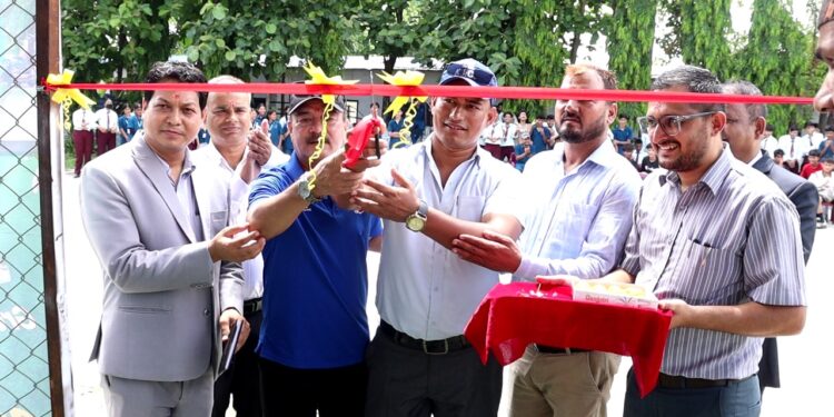 सार्क एजुकेसन फाउण्डेशनद्वारा फुटसल कोर्ट सञ्चालनमा, विद्यार्थीको सर्वाङ्गीण विकासमा जोड