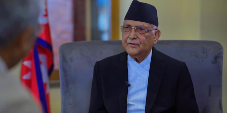 विद्या भण्डारीलाई पार्टीको नेतृत्व हस्तान्तरण गर्न सकिने अवस्था छैन- ओली