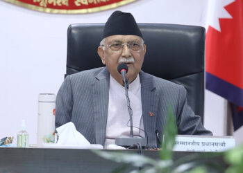 साउने सङ्क्रान्तिको शुभकामना दिदै प्रधानमन्त्री ओली भन्छन्- सबैका मनमा हरियाली छाओस्