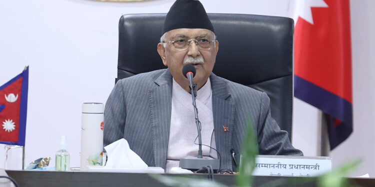 साउने सङ्क्रान्तिको शुभकामना दिदै प्रधानमन्त्री ओली भन्छन्- सबैका मनमा हरियाली छाओस्