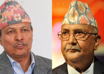 भीम रावलको ओलीलाई व्यंग्य- काम नगरी सुतेको र विरामी भई काम नगरेको समया पनि घटाउनु !
