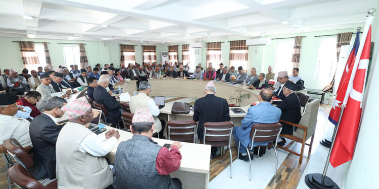 एमालेको पोलिटब्युरो बैठक आजपनि बस्दै