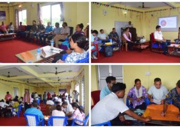 कञ्चनपुरमा विपद् पूर्वतयारीका लागि ‘टेबल-टप कृत्रिम नमुना घटना अभ्यास’