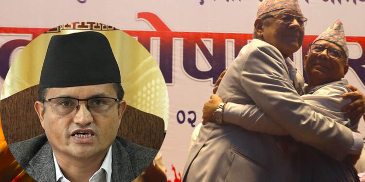 माधवको अंगालोमा बामदेवप्रति सुर्य थापाको टिप्पणी- ऊर्जाबेगरको अभिनय, लगनपछिको पोते !