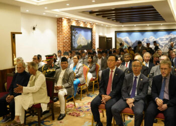 पूर्वप्रधानमन्त्री भट्टराई प्रधानमन्त्री कार्कीको शपथग्रहण समारोहमा