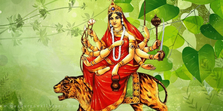 आज नवरात्रको तेस्रो दिन, चन्द्रघण्टा देवीको पूजा गरिँदै