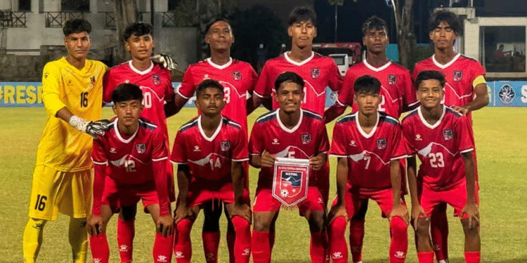 साफ यू-१७ च्याम्पियनसिप स् सेमिफाइनलमा भारतको सामना गर्दै नेपाल