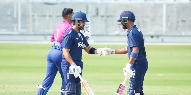 विश्वकप क्रिकेट लिग–२ मा अमेरिकाको दोस्रो जित: युएई ४ विकेटले पराजित