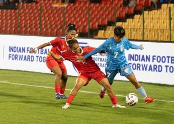 मैत्रीपूर्ण फुटबलमा नेपालले भारतलाई २ गोलले हरायो