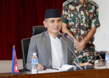 ३ वटै सुरक्षा निकायसँग गृहमन्त्री अर्यालको छलफल