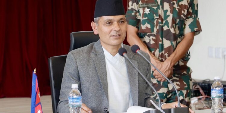 ३ वटै सुरक्षा निकायसँग गृहमन्त्री अर्यालको छलफल