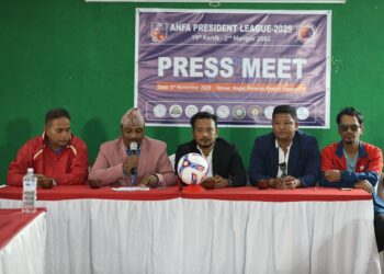 पर्सिदेखि हेटौंडामा एन्फा प्रेसिडेन्ट लिग हुने