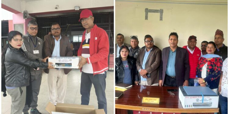 सुदूरपश्चिमेली नेपाली समाज भारतद्वारा आगलागी प्रभावित दुई पालिकालाई  सहयोग