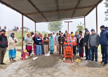 इन्टरलक–ब्लक तालिमसँगै पटराखल्लामा सुरक्षित र दिगो आवासको आशा