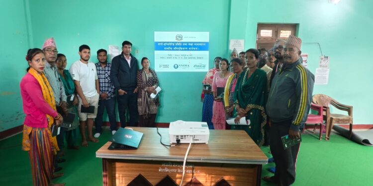 भजनीमा बायो–ईन्जिनीयरिङ्ग तथा लेखा व्यवस्थापनसम्बन्धी अभिमुखिकरण: समुदायकै नेतृत्वमा दिगो समाधान