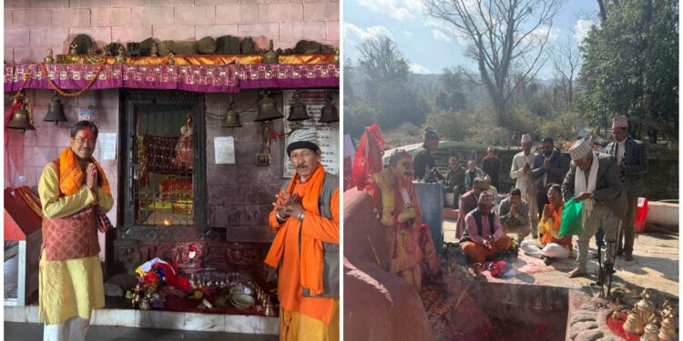 कञ्चनपुर क्षेत्र नं २ का उम्मेदवार एनपी साउदद्वारा गृह जिल्ला डडेल्धुराका शक्तिपीठहरूको दर्शन