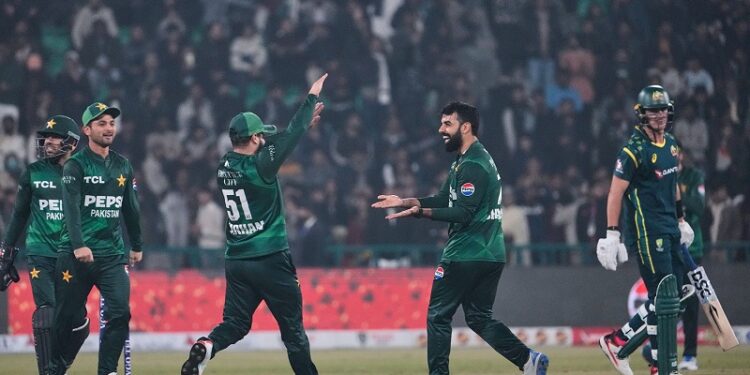 अस्ट्रेलियासँगको टी–२० शृङ्खलामा पाकिस्तानको जीत