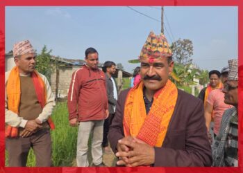 कञ्चनपुर–२ को समग्र विकासका लागि एमाले उम्मेदवार बचनबहादुर सिंह चुनावी मैदानमा