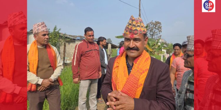 कञ्चनपुर–२ को समग्र विकासका लागि एमाले उम्मेदवार बचनबहादुर सिंह चुनावी मैदानमा