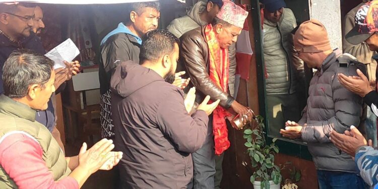 भक्तपुर-२ मा कांग्रेस उम्मेदवार राणाको प्रचार तीव्र, १९ वडामा सम्पर्क कार्यालय उद्घाटन
