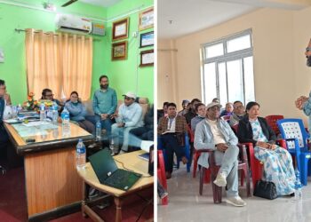 विपद् जोखिम न्यूनीकरणका लागि प्रविधिमैत्री बन्दै पुनर्वास र लालझाडी