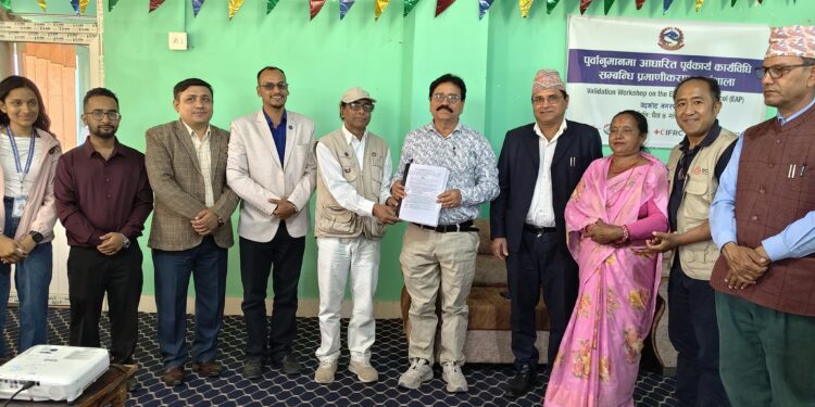 कञ्चनपुरको वेदकोटमा पूर्वानुमानमा आधारित ‘पूर्वकार्य कार्यविधि’ प्रमाणीकरण कार्यशाला सम्पन्न