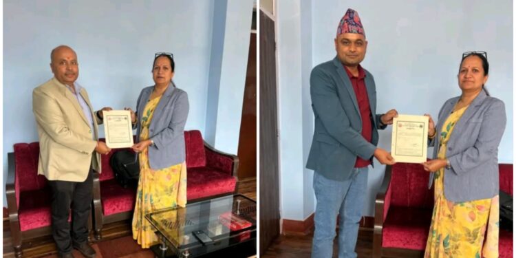 सर्वोत्तम पेन्ट्सले पायो राष्ट्रिय गुणस्तर प्रमाण-पत्र