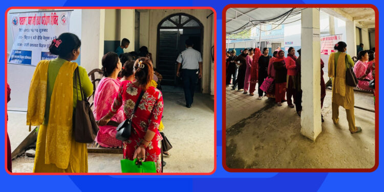 राप्ती प्रतिष्ठानको बृहत क्यान्सर परीक्षण शिविरमा ३ सय जनाको स्वास्थ्य जाँच