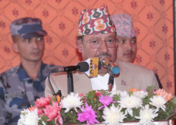 ‘प्रदेश र स्थानीय तहको निर्वाचन एकै पटक गर्नु पर्छ, तर अहिलेको कानूनले दिँदैन’- प्रमुख रामप्रसाद भण्डारी