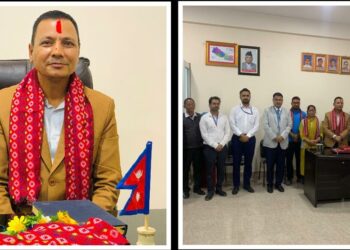 पदभार सम्हाल्दै अध्यक्ष पन्तको प्राथमिकता: सेवा सुधार, शैया विस्तार र पारदर्शिता