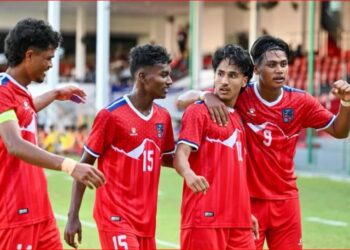 साफ यू–२० च्याम्पियनसिपमा नेपालको सुखद शुरुआत