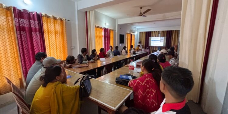 साना तथा लघुउद्यमीहरूका लागि बजार प्रणालीको विकास सम्बन्धी एकदिने तालिम सम्पन्न