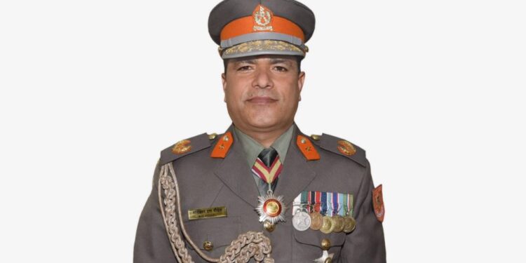 नारायणदत्त पौडेल सशस्त्र प्रहरी बलको महानिरीक्षक बन्ने