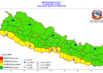 तराईमा गर्मी बढ्दै : पहाडी र हिमाली भेगमा हल्का वर्षाको सम्भावना