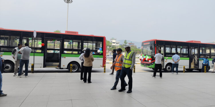 पोखरा विमानस्थलमा सटल बस सेवा सञ्चालन,सेवा निःशुल्क