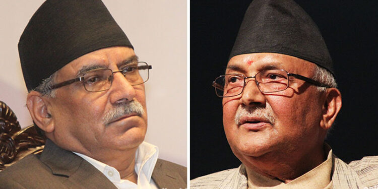 केपी ओली र प्रचण्डबीच अस्पतालमा भेटवार्ता, पार्टी एकताको चर्चा !