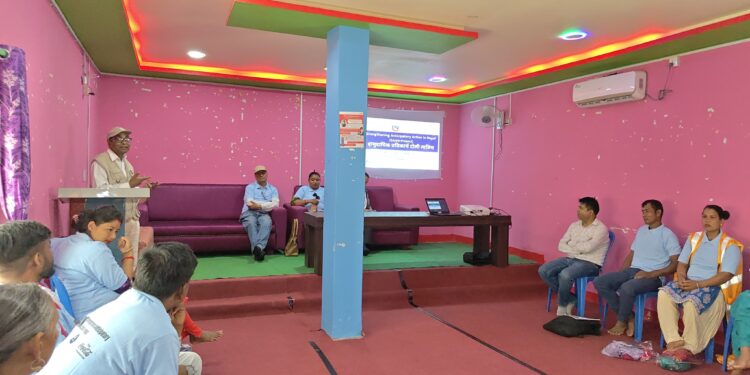 कैलालीको भजनीमा ५ दिने ‘सामुदायिक प्रतिकार्य टोली तालिम’ सुरु